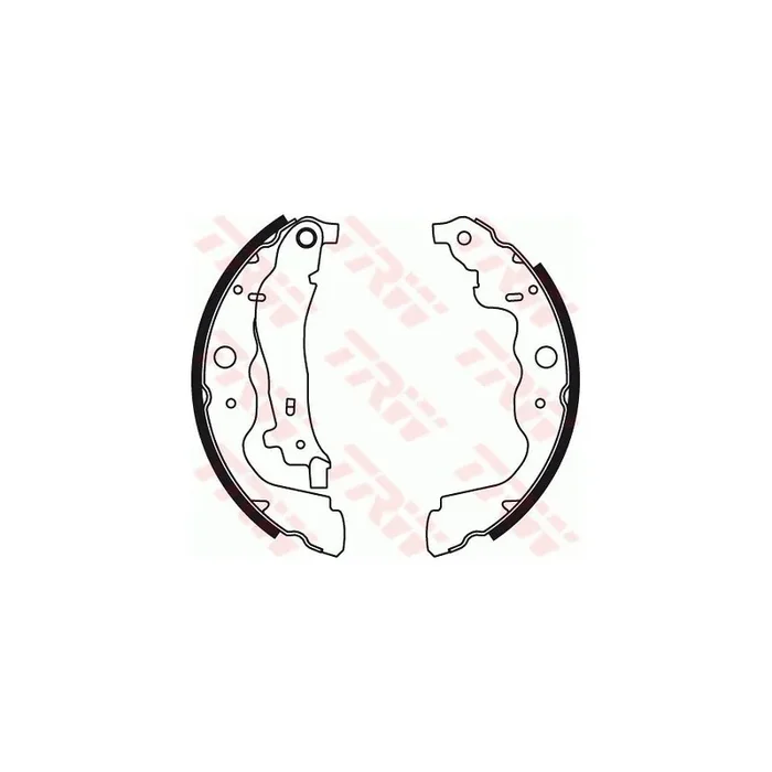 TRW GS8780 Brake Shoe Set