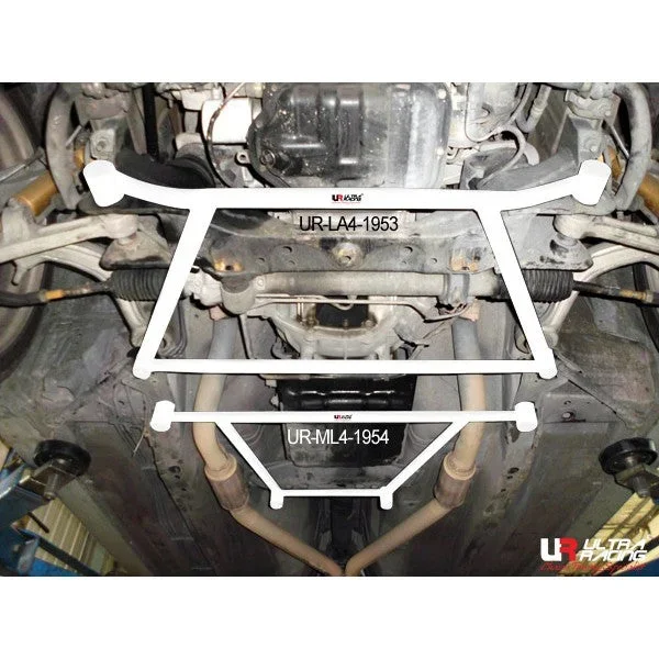 Ultra Racing Nissan Skyline V35 2.5 01+ Ultra-R 4-Point Mid Lower Brace UR-ML4-1954