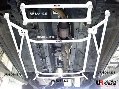 Ultra Racing Nissan X-Trail Gen 2 Mid Lower Brace URML4-1228