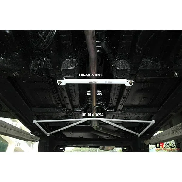 Ultra Racing Proton Iriz 1.6 14+/Persona 1.6 16+ 2WD UltraRacing 4-Point Rear Lower Bar (3094) UR-RL4-3094