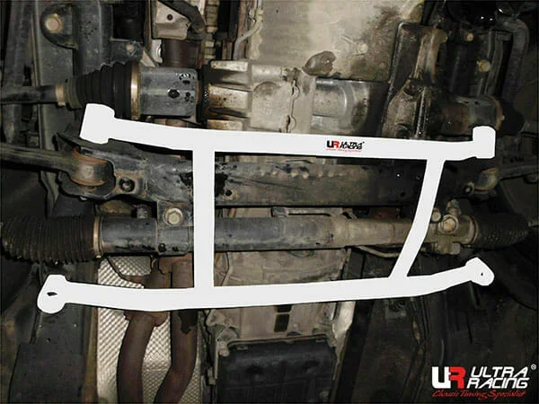 Ultra Racing Ssangyong Chairman W 3.6 08-17 2WD/4WD UltraRacing 4-Point Front Lower Brace (3267) URKR-LA4-3267