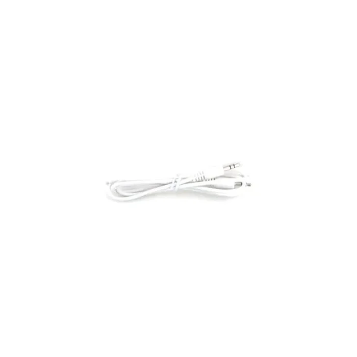 Ultramax auxiliary Cable. White (Blister of 1)