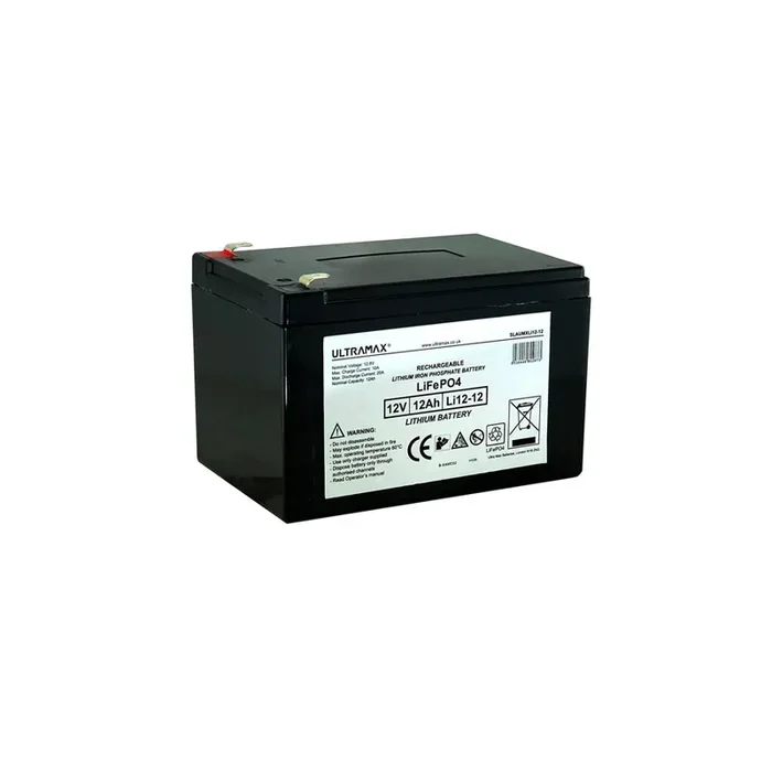 Ultramax Lithium 12AMP LiFePO4 Battery x1