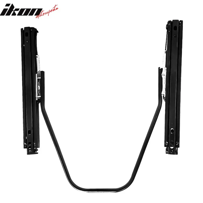 Universal 16″ Lock Rail Track Set Racing Seat Adjust Dual Slider Steel