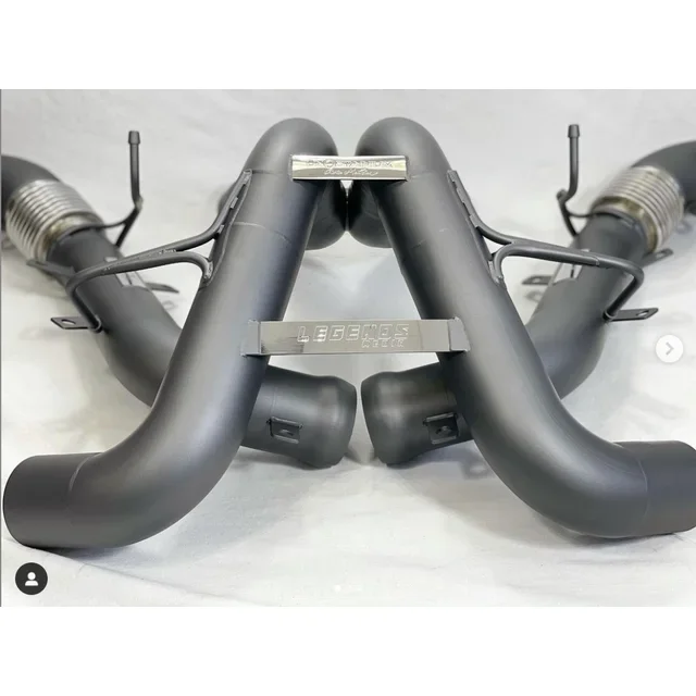 Unobtainium 2016-2021 McLaren 570S 3″ X-Pipe Race Exhaust