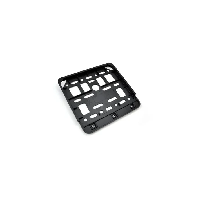 UTAL 01169 Number plate holder Chrome, Coated, short