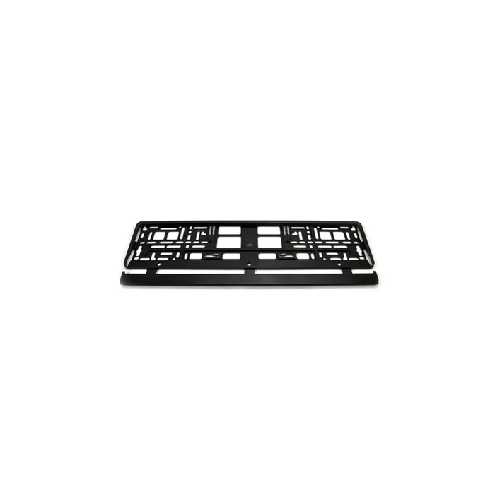 UTAL Black 01642 Number plate holder Black, frameless