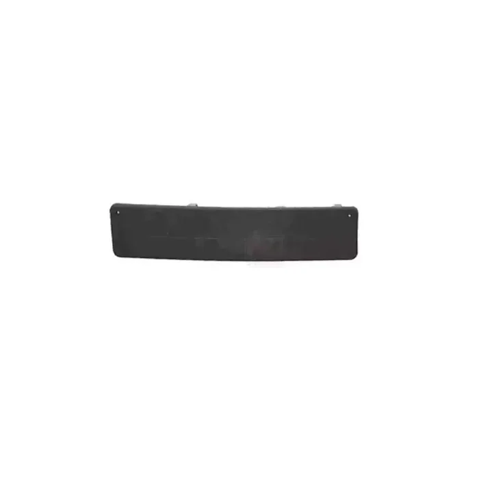 VAN WEZEL 3091580 Number plate holder suitable for MERCEDES-BENZ C-Class Front, Black, frameless