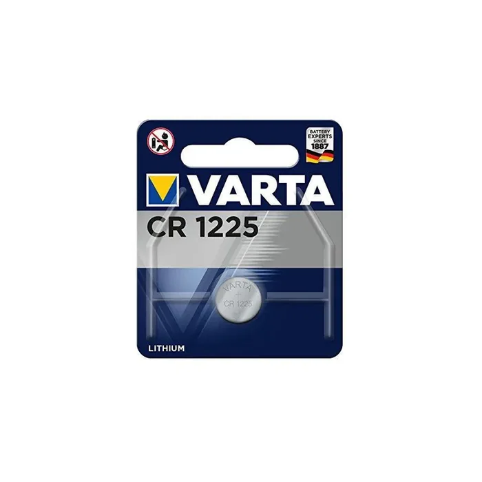 VARTA CR 1225 06225 101 401 Button cell battery 3V, 48mAh, Piece