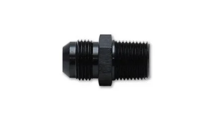 Vibrant -12AN to 3/4in NPT Straight Adapter Fitting – Aluminum vib10224