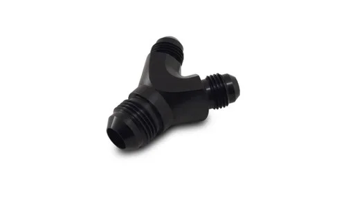 Vibrant -16AN x -16AN x 16AN Y-Adapter Fitting – Aluminum Black vib10815