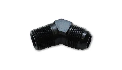 Vibrant -3AN to 1/8in NPT 45 Degree Elbow Adapter Fitting vib10240