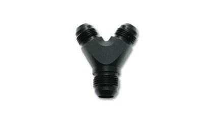 Vibrant -3AN x -3AN x -3AN Y-Adapter Fitting – Aluminum vib10803