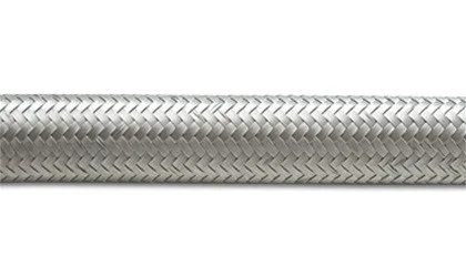 Vibrant -8 AN SS Braided Flex Hose (2 foot roll) vib11908