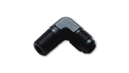 Vibrant -8AN to 3/8in NPT 90 Degree Elbow Adapter Fitting vib10253