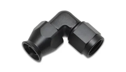 Vibrant Forged Aluminum Non Swivel Hose End for PTFE Lined Hose Size -8AN vib29988