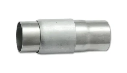 Vibrant T304 SS Slip Joint Adapter for 1.5in OD Tubing (3 piece assembly) vib13282