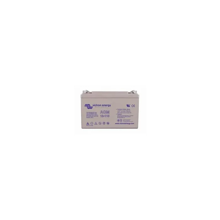 Victron Energy Energy AGM Deep Cycle Battery 12V 110Ah (M8) BAT412101085