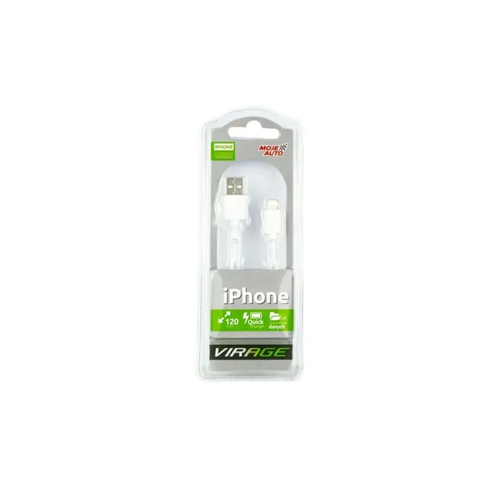 VIRAGE 93-104 USB charge cable White, Blister Pack