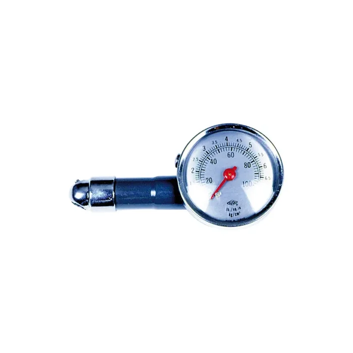 VOREL 82610 Tyre pressure gauge Pneumatic, with dial gauge, Measuring Range from 0.5, 7.5bar