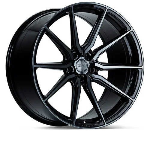 Vossen HF-3 20×9 / 5×114.3 / ET32 / Flat Face / 73.1 – Double Tinted – Gloss Black vosHF3-0N01