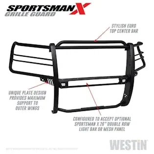 Westin Automotive 40-33955 Sportsman X Grille Guard