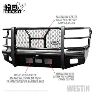 Westin Automotive 58-31105 HDX Bandit Front Bumper