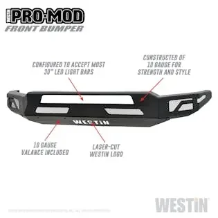 Westin Automotive 58-41065 Pro-Mod Front Bumper