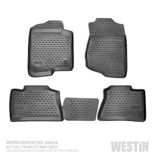 Westin Automotive 74-44-51001 Profile Floor Liners Front & 2nd Row Black