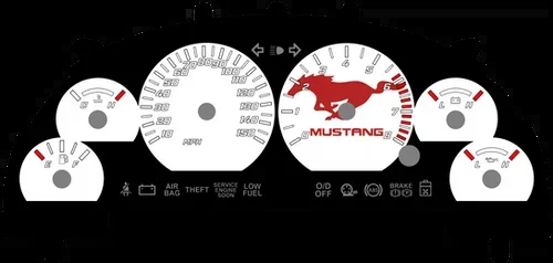 White Mustang Pony Edition