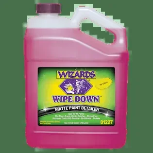 Wizards Products 01227 Wipe Down Matte Detailer, gallon