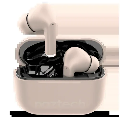 Xpods PRO True Wireless Earbuds with Wireless Charging Case | Sandstone
