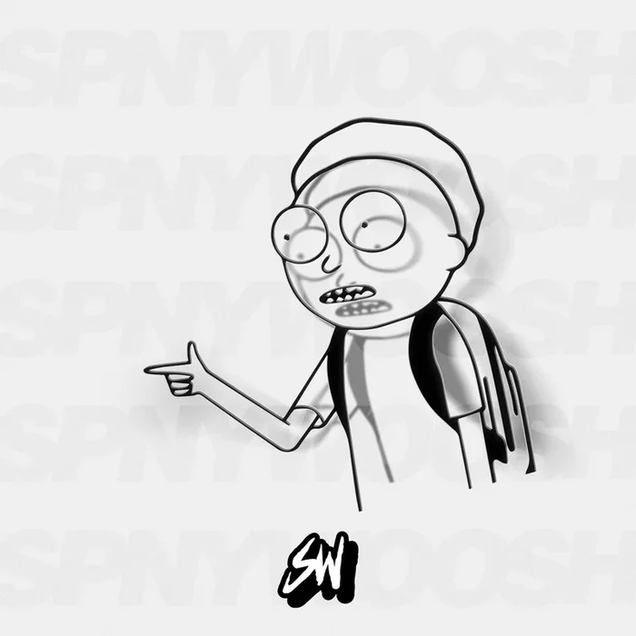 You son of a bitch Morty decal