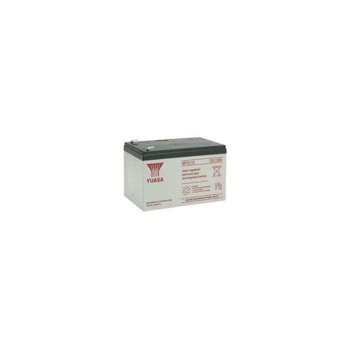 Yuasa NP12-12 Valve Regulated Lead Acid Battery 12V 12Ah