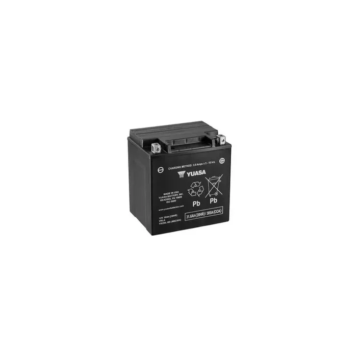 Yuasa YIX30L High Performance MF Motorcycle Battery YIX30L-BS